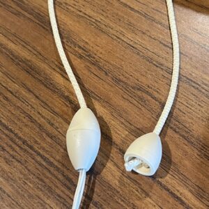 Danskord Tassel & Cord Condenser, Sold Individually, Color:  Cream (#610)