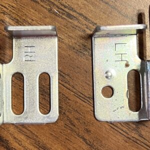 Metal Brackets, 1 Pair (#656)