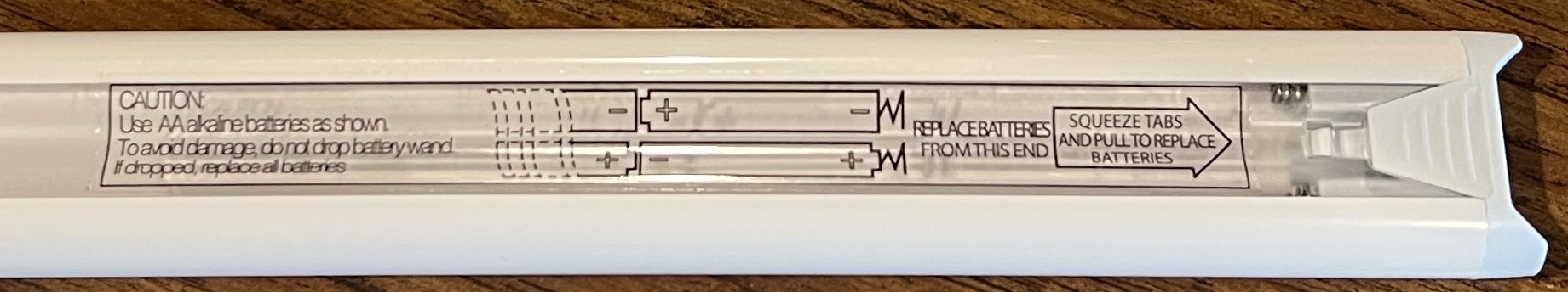 USED - Battery Wand - Reloadable, Sold Individually, May be discolored (#675) - Image 2