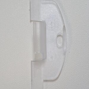 Handle for Literise Cordless Shade Hunter Douglas Duette, Appaluse,Honeycomb Shade (Clear, Pack of 1)