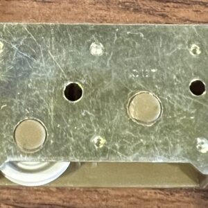 Decorative Traverse Rod Pulley, 1 3/8" Rod, Outside, Sold Individually (#685)