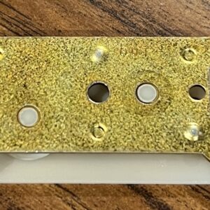 Decorative Traverse Rod Pulley, 1" Rod, Outside, Sold Individually (#697)