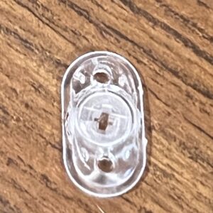 Clear Plastic Cord Length Adjuster, Pack of 5 (#731)