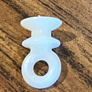 Kirsch Cream Molded Slide, Pack of 50, #9406 (#761)