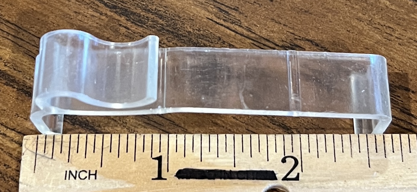 2" Blind Valance Clips, Set of 5 (#793) - Image 2