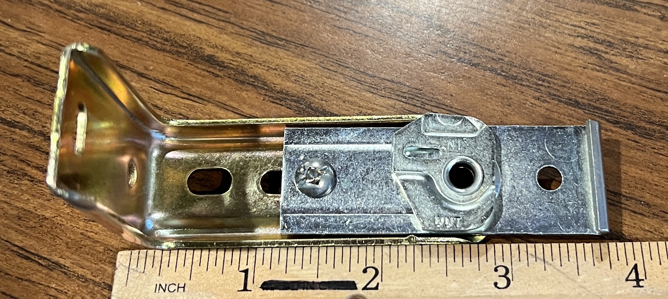Kirsch Decorative Rod/Designer Metals Center Support, 1 Pair, Used for Antique Brass/Satin Brass (#806) - Image 3