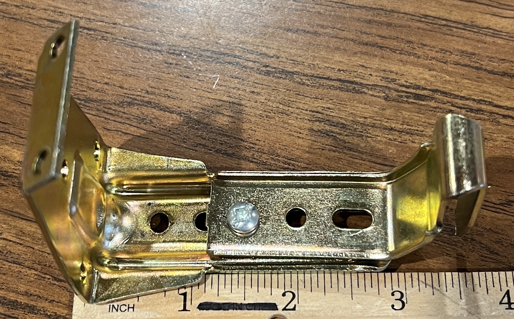 Kirsch End Bracket for Decorative Traverse Rod, Sold Individually, Brass (#808) - Image 3