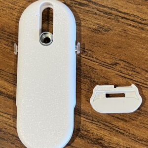 Cord Loop Hold Down Safety Device, Color:  White Tiara, Sold Individually  #829