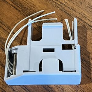 Left Side Shade Cord Lock & Housing, Gray, Sold Individually (#843)