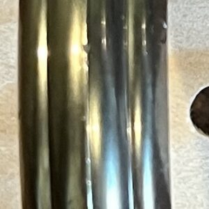 Kirsch Decorative Rod Rings, Antique Brass, 1 Pair (#847)