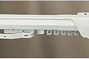 Kirsch Superfine Traverse Rod, 1 Way Draw, Stack Right, 100-180", Sold Individually
