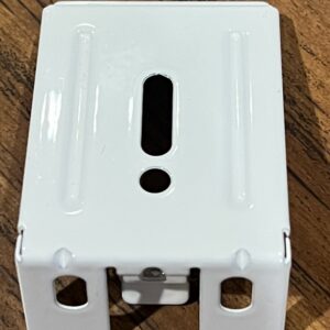 White Metal Shade Bracket, Sold Individually (#943)