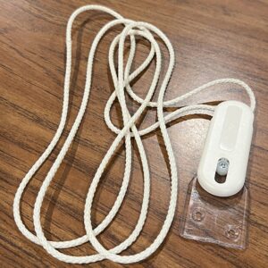 USED Shade Cord Loop W/ Tension Device & Inside Mount Hold Down, NO LOGO, Sold Individually, 3 Foot Drop  (#948)