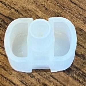Levelor Shade White Top Cap, 1 Pair (#962)